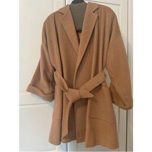 Max Mara Camel Hair Coat - Size 2